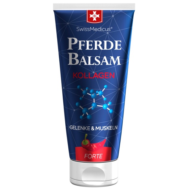 Pferdebalsam con colágeno marino Forte calentamiento 200 ml