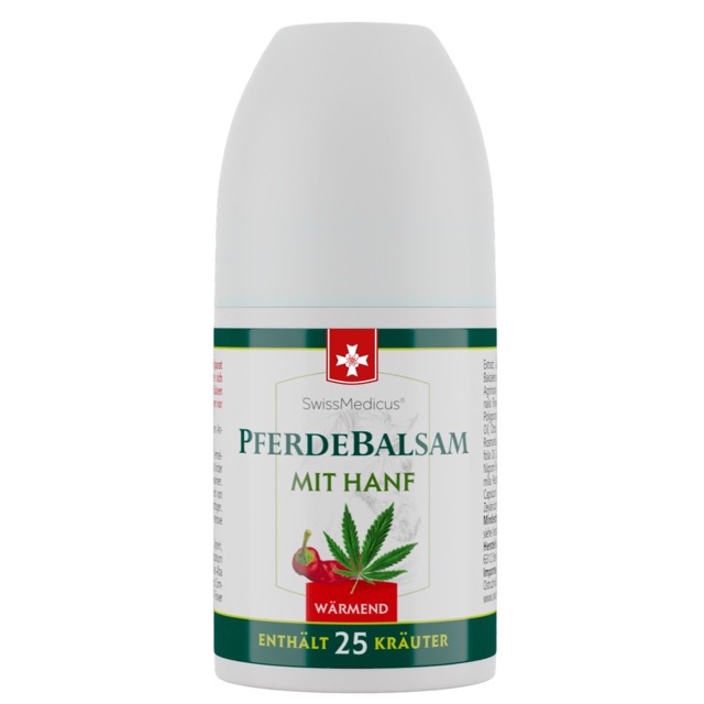 Pferdebalsam con cáñamo caliente ROLL-ON 90 ml