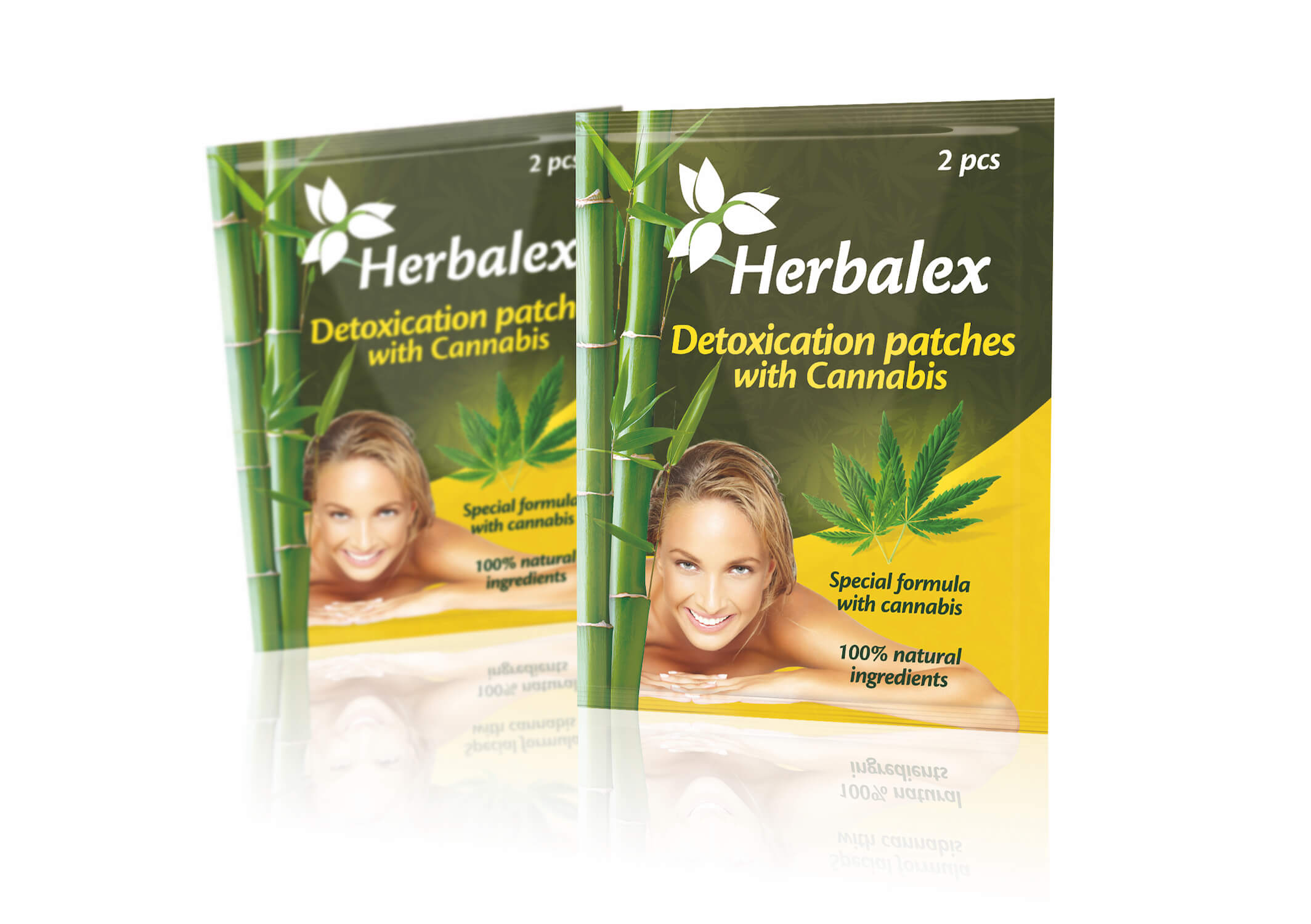 Herbalex Parches Detox con Cáñamo 2 unid.